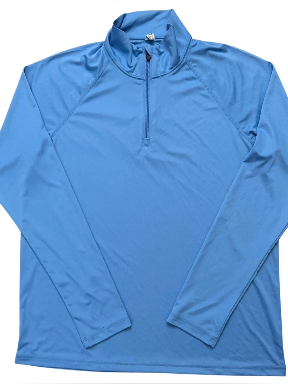 Alo Yoga 1/4 Zip Pullover Mens Size M Stretch Lightweight Blue